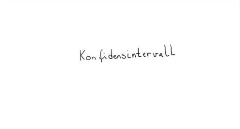 Konfidensintervall
